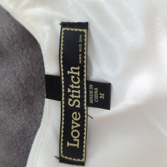 White and lace semi-formal dress medium - Picture 4 of 5